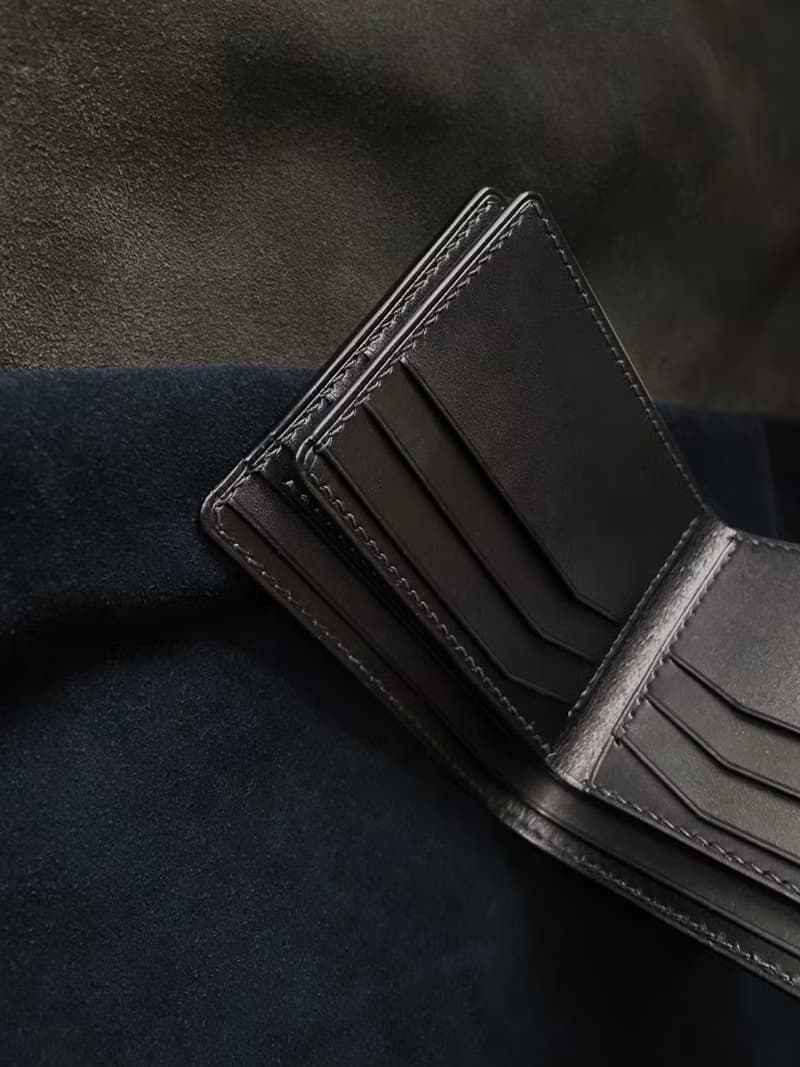 植鞣革多卡層短夾