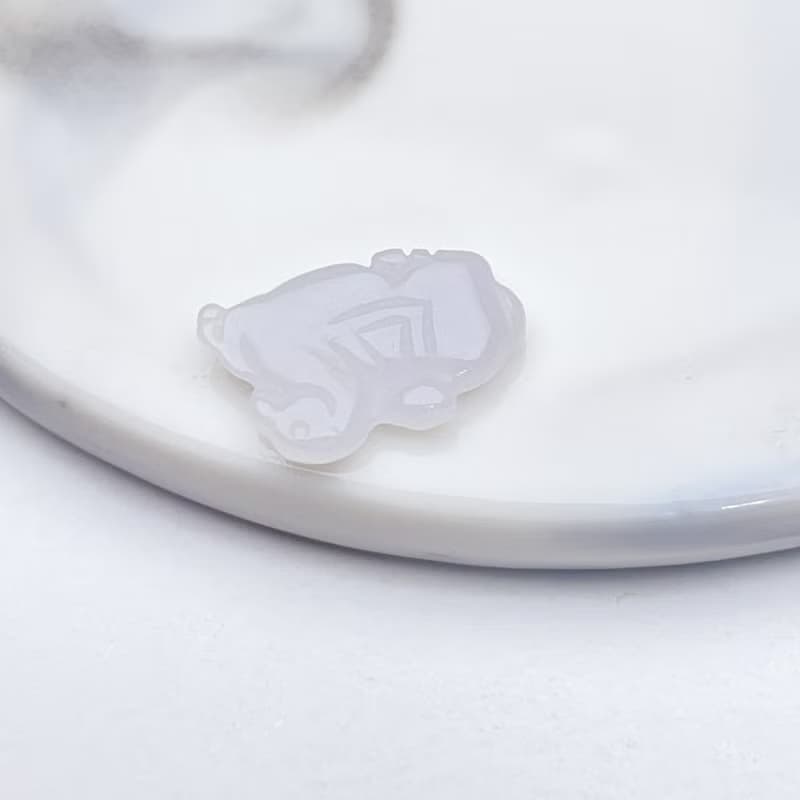 冰種翡翠胖胖馬 | 天然緬甸玉翡翠A貨 | 送禮