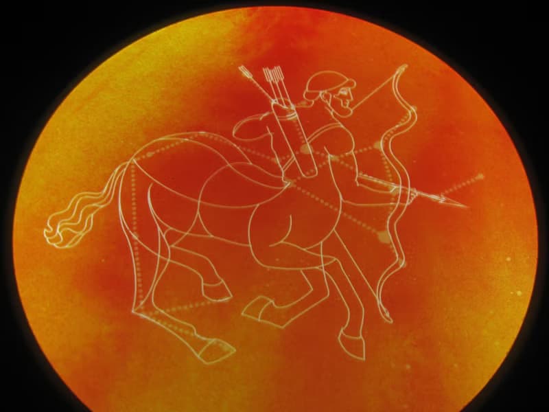 定製星座小夜燈 射手座  浪漫星空生日禮物 調光陪伴入眠床頭燈