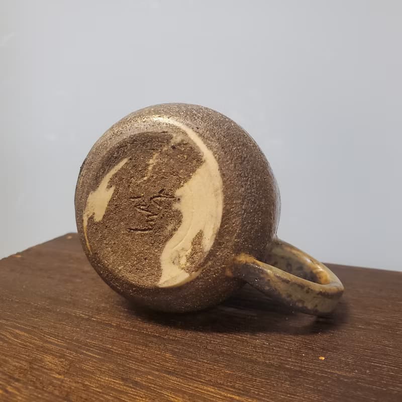 柴燒陶絞泥馬克杯 / 咖啡杯