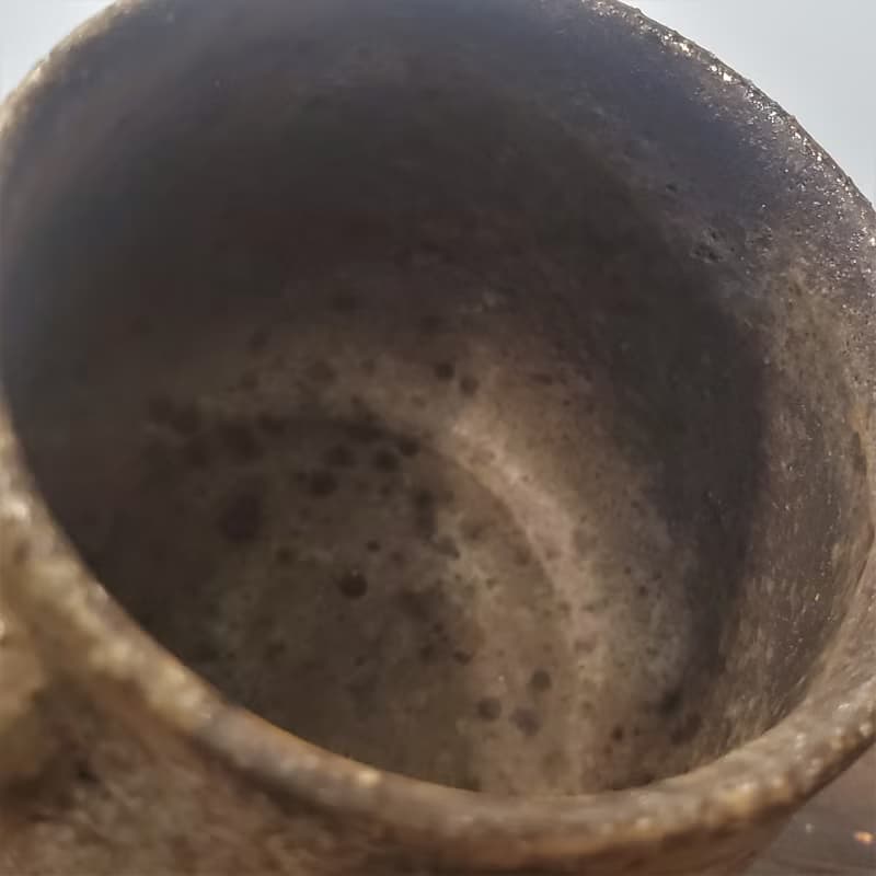 柴燒陶絞泥馬克杯 / 咖啡杯