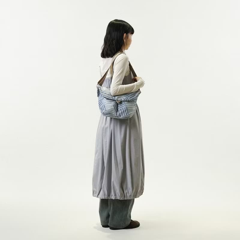 【Nature Beauty系列新品】KANCY 日常防潑水斜背包L號 (雨綠色)