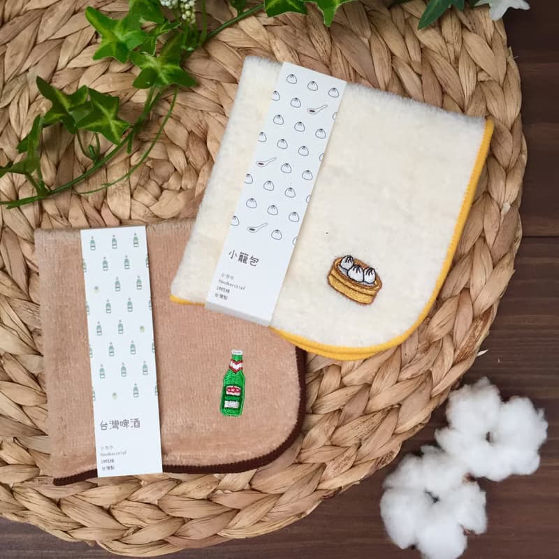 【任選3件450元】娜吉小物。台灣刺繡手帕小方巾