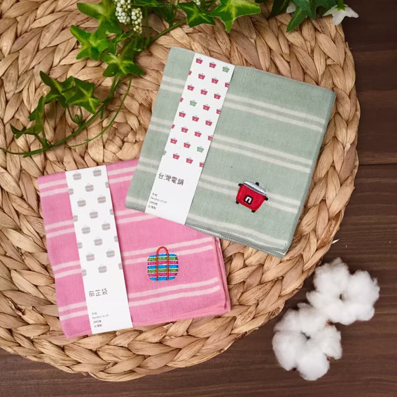 【任選3件450元】娜吉小物。台灣刺繡手帕小方巾