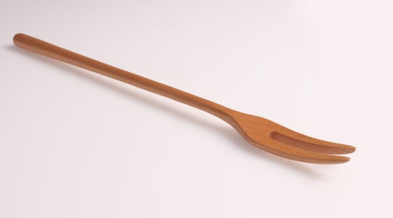 北歐風圓柄攪拌叉  2入組