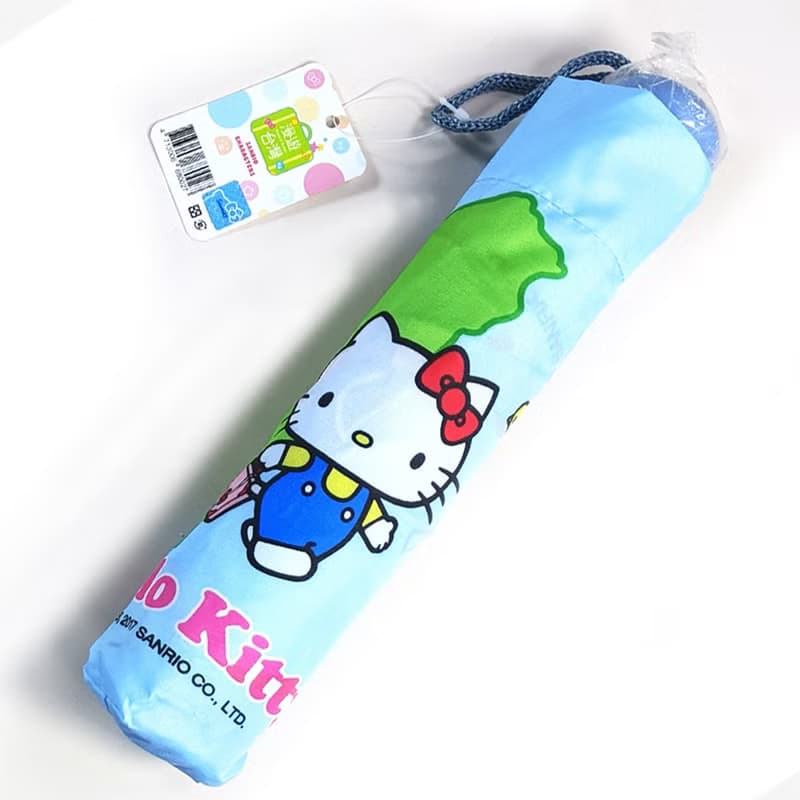 【漫遊台灣 X 三麗鷗】Hello Kitty 雨傘(台灣)+行李箱貼(總統府)