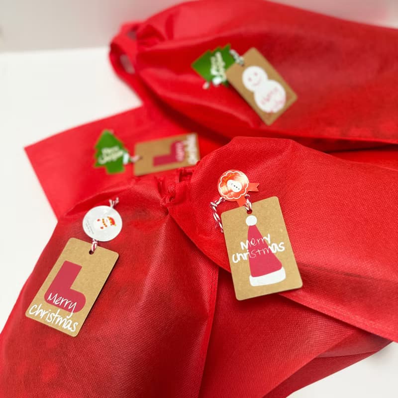 鈎織絲絨側孭袋