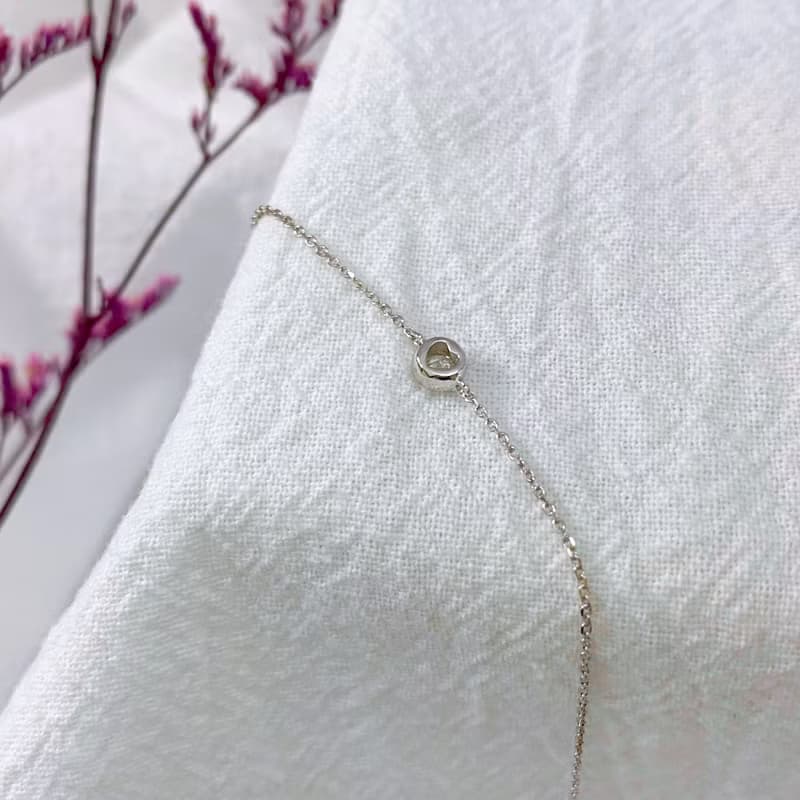 14K | 心心相印包鑽9分_手鍊