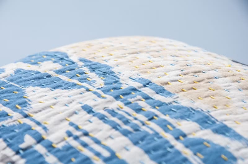 刺繡抱枕套 純棉抱枕套 民族風抱枕套-波希米亞拼接幾何大地色塊