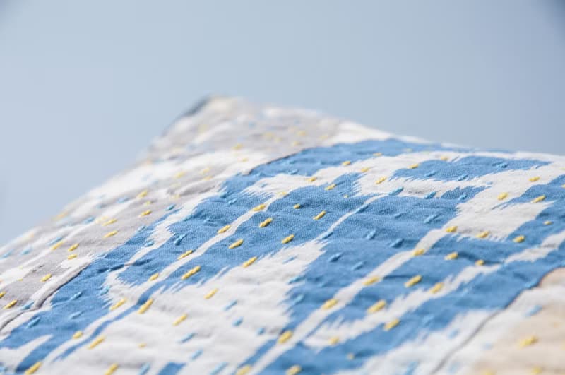 刺繡抱枕套 純棉抱枕套 民族風抱枕套-波希米亞拼接幾何大地色塊