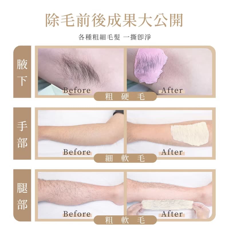極致低痛感 熱蠟除毛組【MINI YANG】 市售蠟豆唯一添加保濕成分