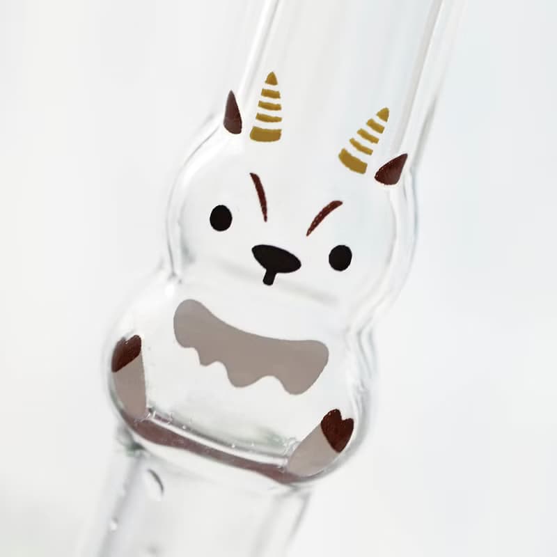 霧林造型玻璃吸管-山羊