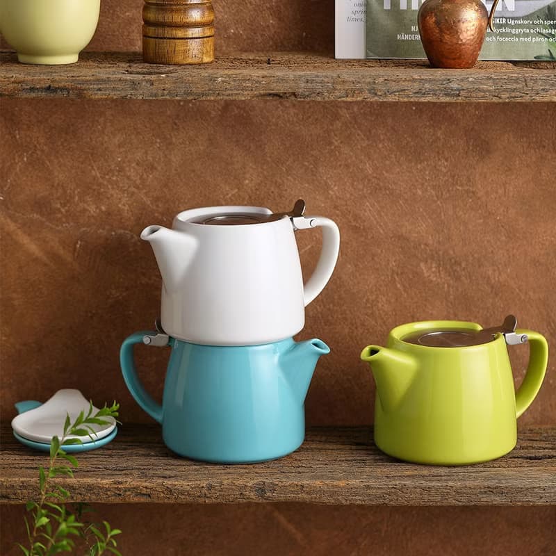 【節日送禮】美國FORLIFE樹樁茶壺-灰