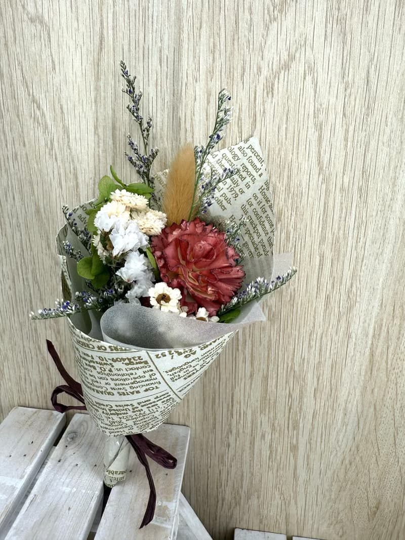 畢業季主題花卉 擴香索拉花小花束-2