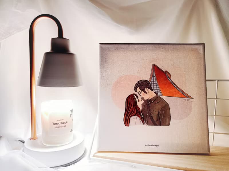 //加購商品// 似顏繪 20*20cm 無框畫