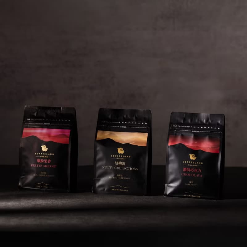 COFFEELAND | 濃情巧克力-咖啡豆金萃風味(深焙)(半磅227公克/包