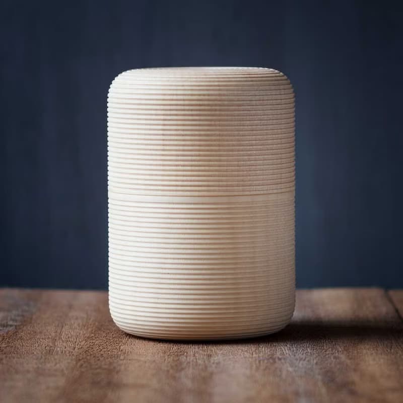 茶筒 KARMI ・俵・ナチュラル – 我戸幹男商店