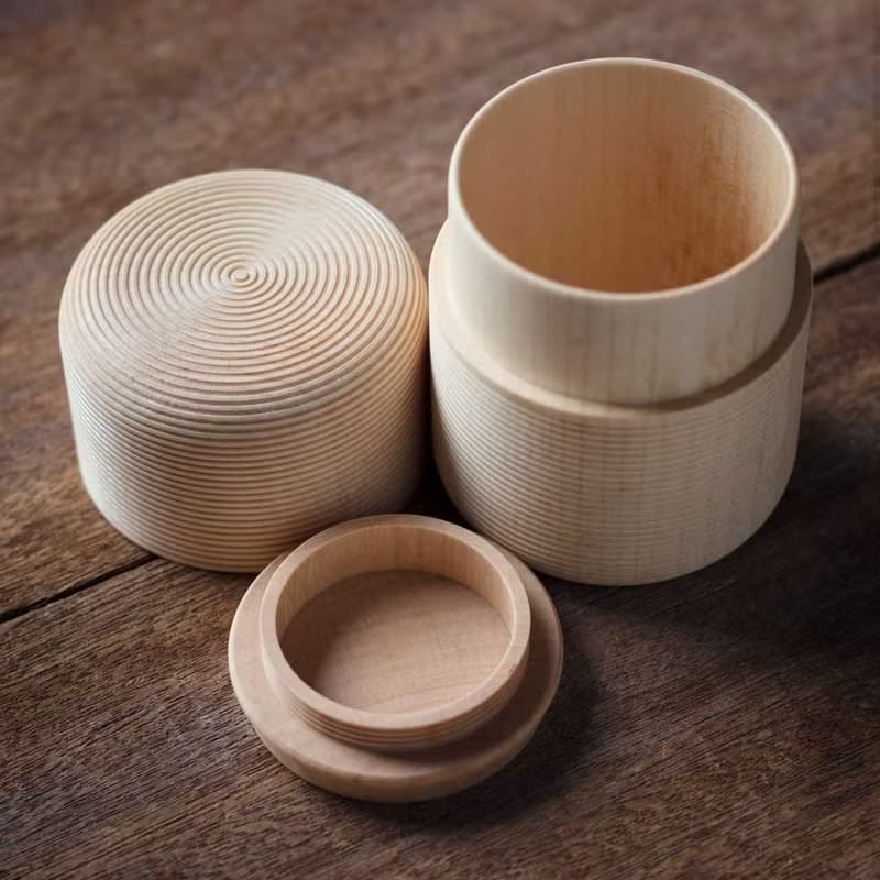 茶筒 KARMI ・俵・ナチュラル – 我戸幹男商店