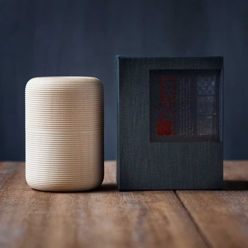 茶筒 KARMI ・俵・ナチュラル – 我戸幹男商店