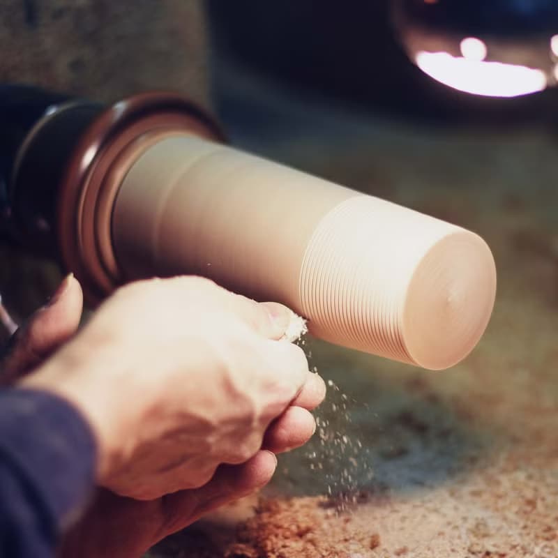 茶筒 KARMI ・俵・ナチュラル – 我戸幹男商店