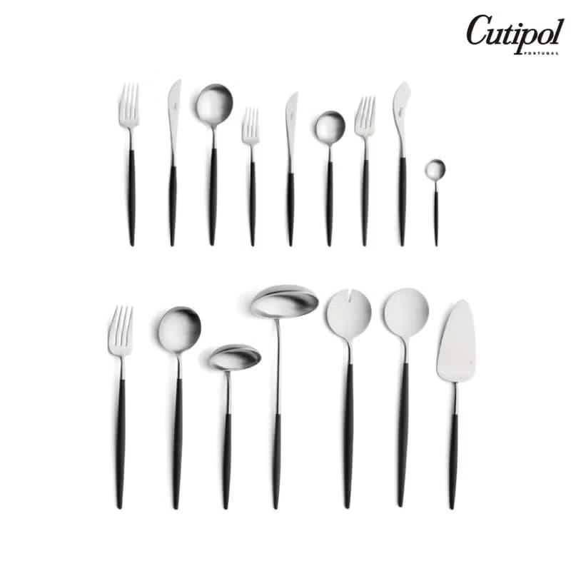 葡萄牙Cutipol GOA系列粉紅柄13cm糖匙