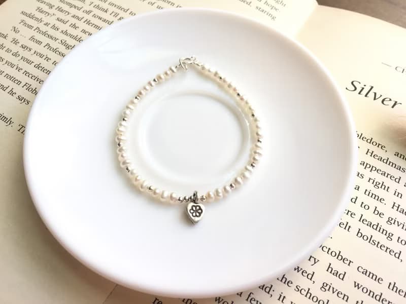 Ops Pearl silver bracelet- 小珍珠/極簡/純銀/限定/手鍊