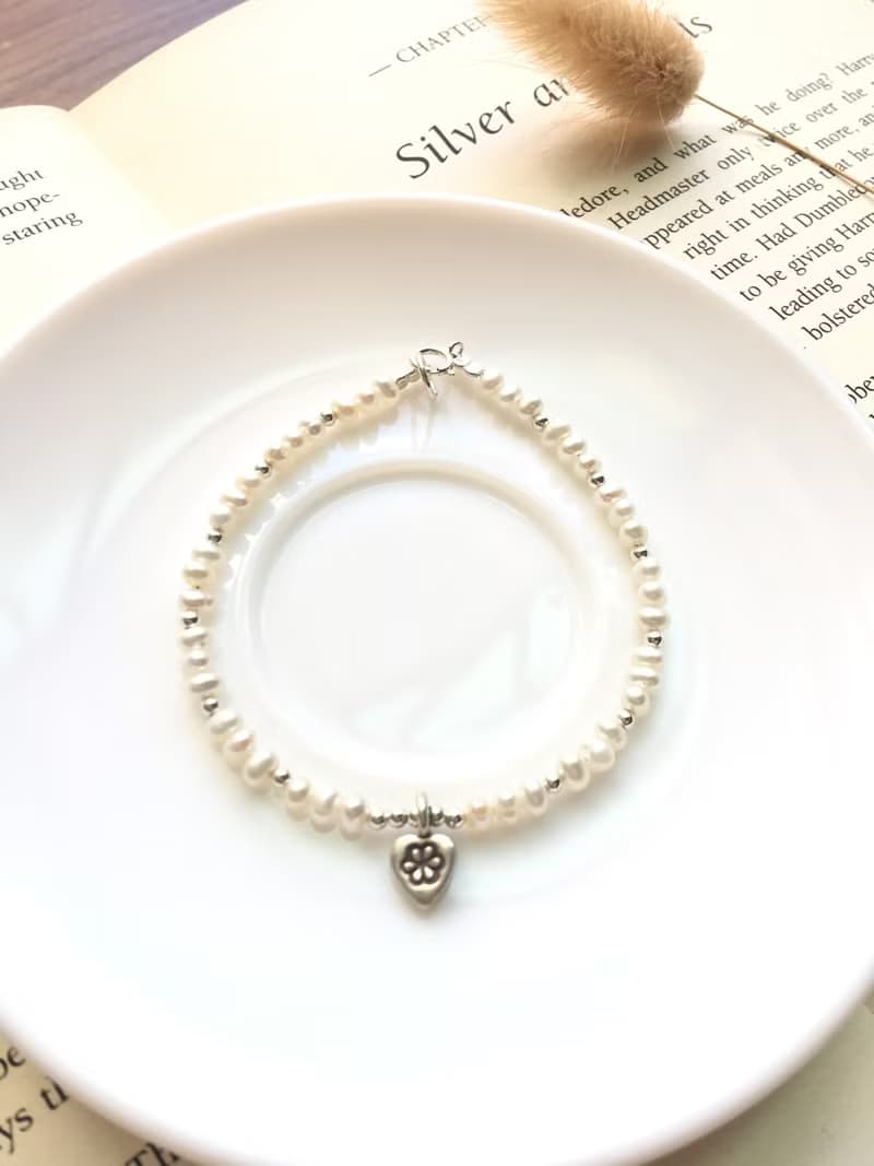 Ops Pearl silver bracelet- 小珍珠/極簡/純銀/限定/手鍊