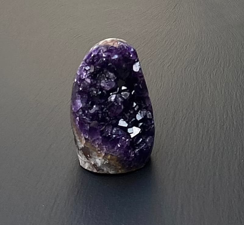 天然原礦頂級帝王紫 紫晶鎮 紫晶簇 紫水晶 開運財運水晶消磁手鍊
