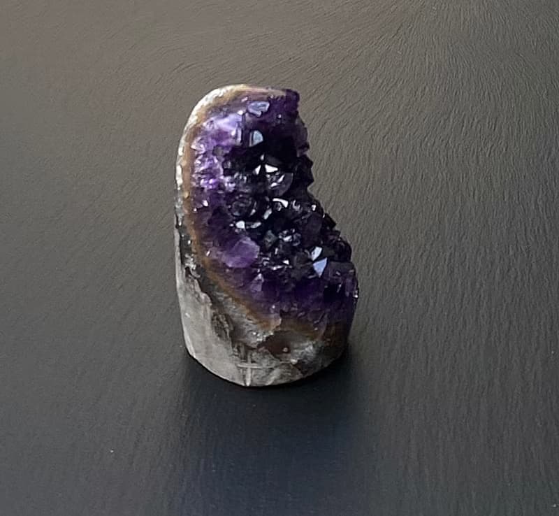 天然原礦頂級帝王紫 紫晶鎮 紫晶簇 紫水晶 開運財運水晶消磁手鍊