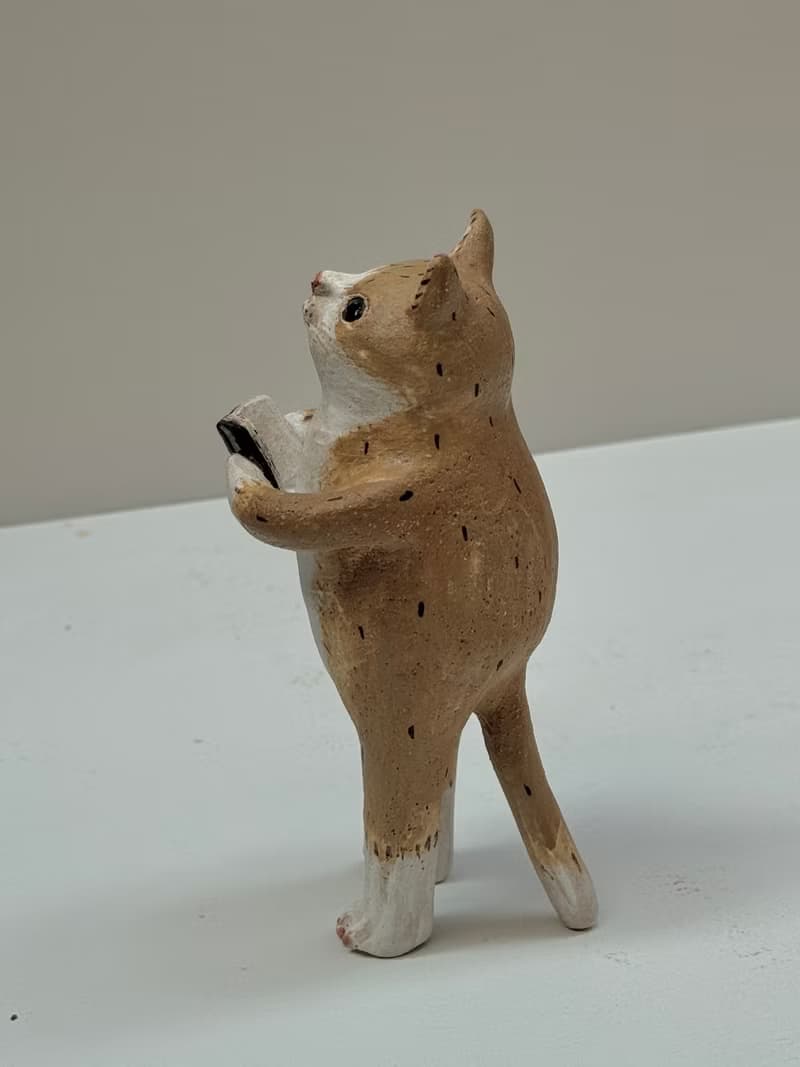 閱讀的貓