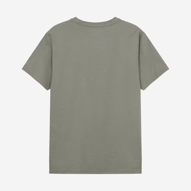 北歐極簡 - 100%有機棉經典圓領T恤 / 素Tee / T-shirt 男 (綠)