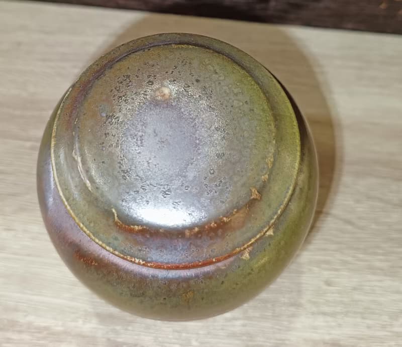 柴燒原礦陶二兩茶葉罐-鶯歌李玟叡