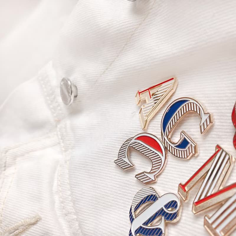 G / Geek-琺瑯徽章卡－附信封 開學季 情人卡 萬用字母卡