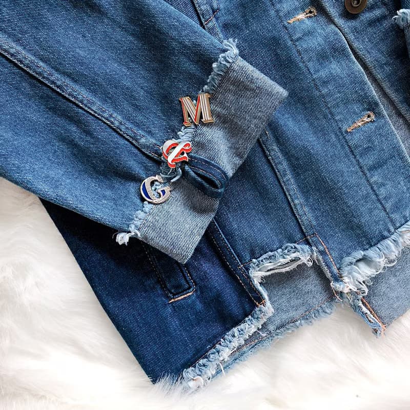 G / Geek-琺瑯徽章卡－附信封 開學季 情人卡 萬用字母卡