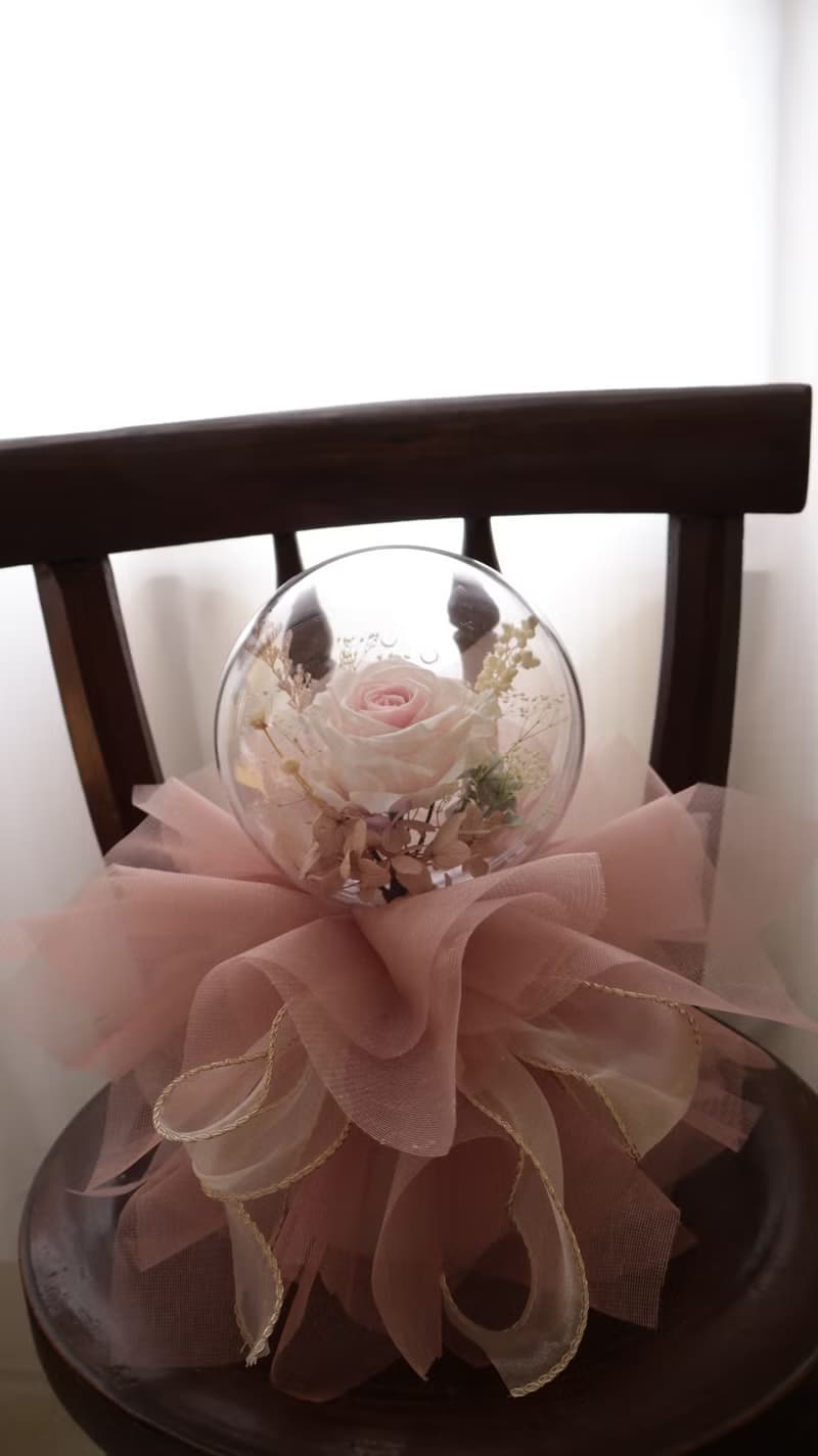 華麗芭蕾永生花波波花束