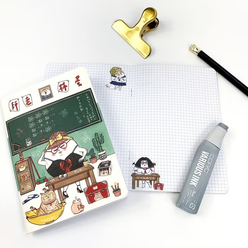 蛋定國民小學 格線筆記本-送貼紙喔