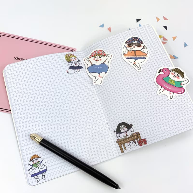 蛋定國民小學 格線筆記本-送貼紙喔