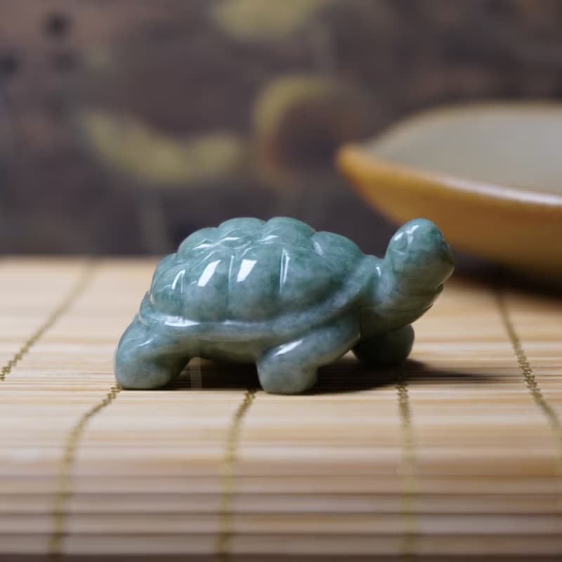 【吉祥‧長壽】翡翠烏龜 | 天然緬甸A貨翡翠 | 送禮