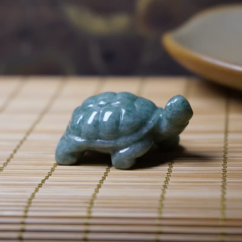 【吉祥‧長壽】翡翠烏龜 | 天然緬甸A貨翡翠 | 送禮