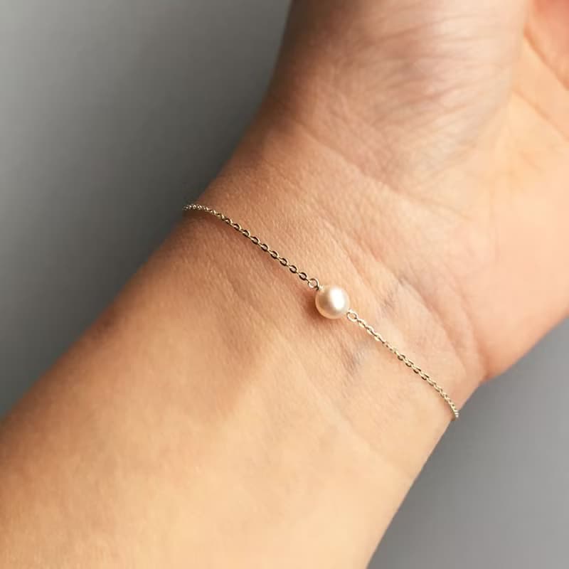 K14gf/Silver Akoya Bracelet