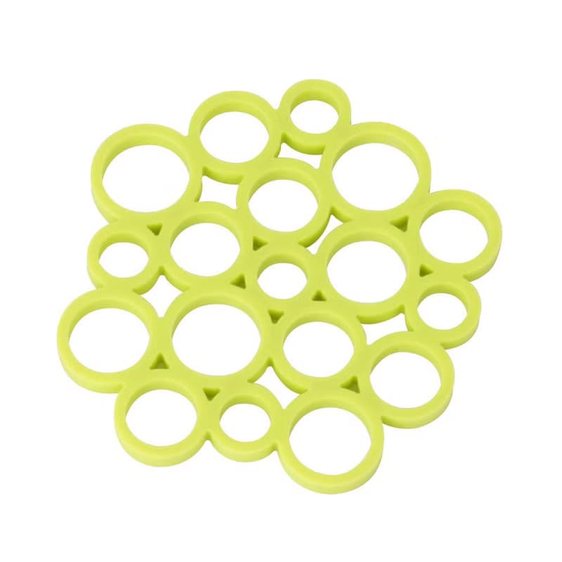 日本【SALUS 佐藤金屬】圈圈矽膠隔熱墊