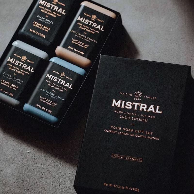 Mistral - 艾碧斯 紳士香氛皂 / 香水皂 / 沐浴香皂 / 香水沐浴皂