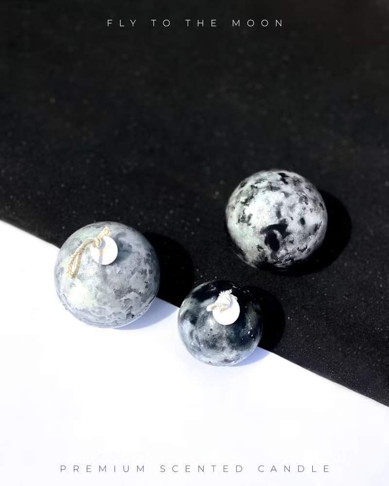 月球蠟燭 | 手工香氛蠟燭