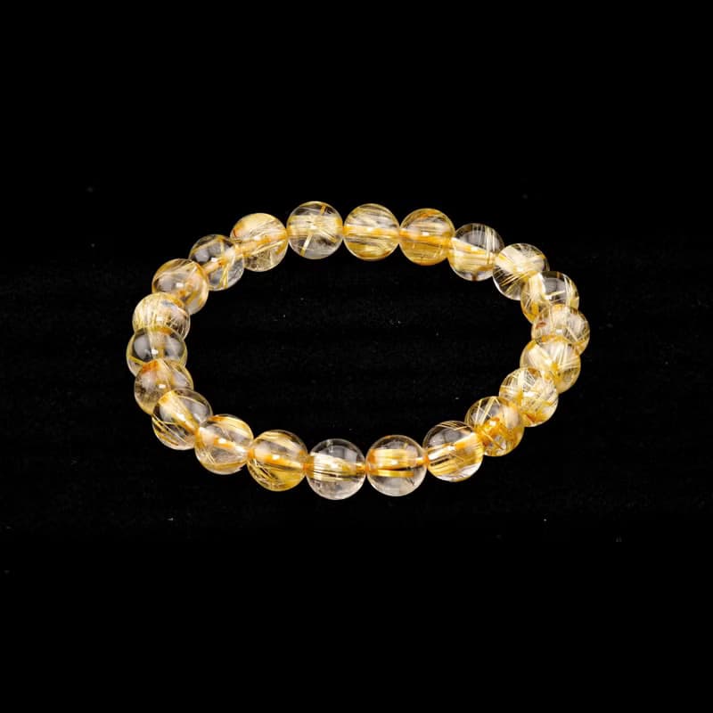 寶麗金珠寶-天然鈦晶手珠