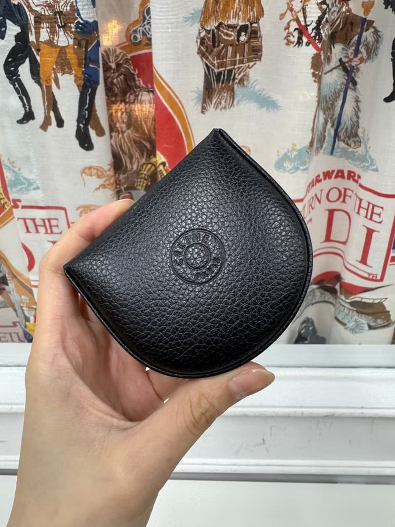 中古正品 Celine 荔枝皮真皮零錢包 皮革收納包 送禮