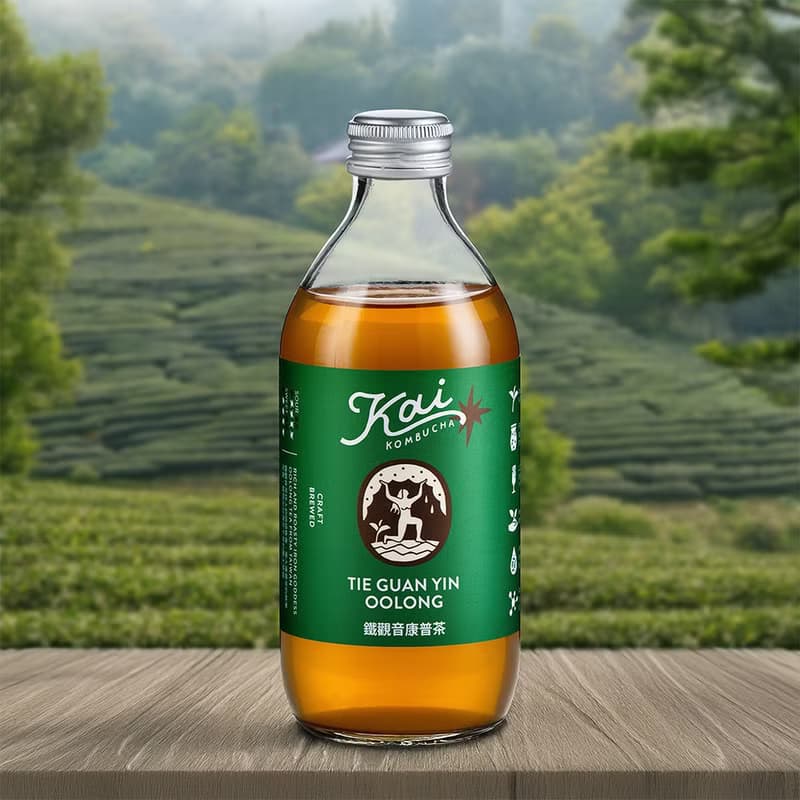 【Kai】鐵觀音康普茶 330ml*6瓶