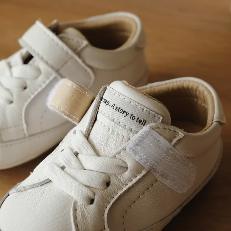 Swan天鵝童鞋 - WithYou 真皮寶寶學步鞋-白