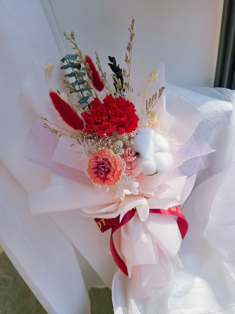 永生康乃馨花束 母親節花束 母親節花禮