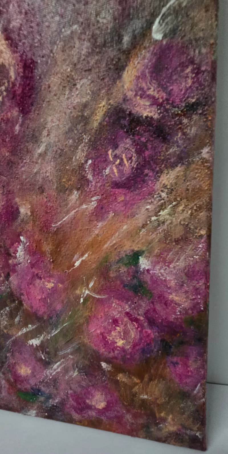 【夏.豔】壓克力畫/丙烯抽象/療癒藝術畫/心靈能量/原創手繪/送禮