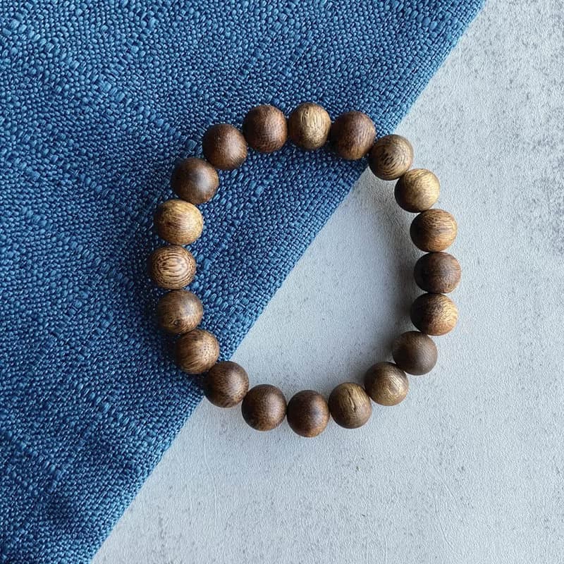 【圓珠重油款】天然大王棋楠沉香單圈手串8mm-16mm